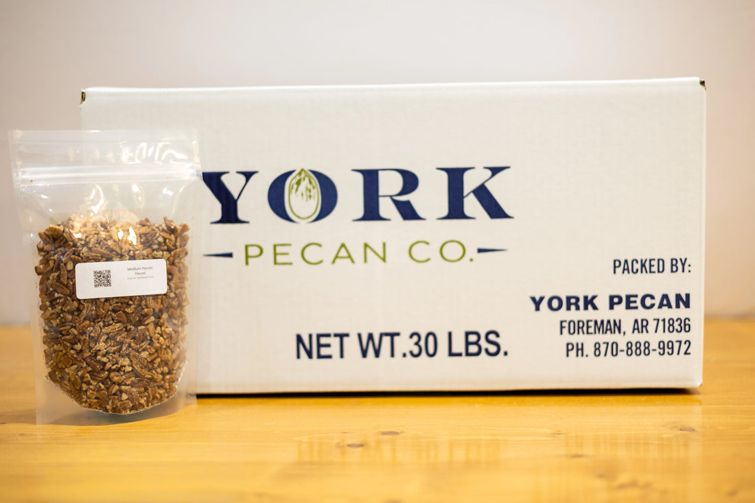 30 Pound box - Pecan Pieces