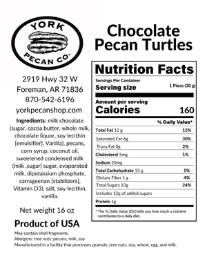Chocolate Pecan Turtles